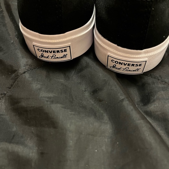 New Classic Black Canvas Sneakers jack purcell 164056C - Picture 7 of 14